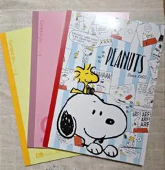 キャンパス(Campus)　ミニオン・スヌーピー　方眼罫・橫罫ノート　3冊セット