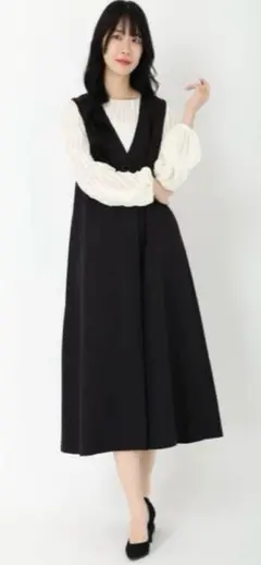 ストロベリー・フィールズ　ワンピース　黒　卒入学式　新品未使用