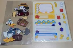 ディズニーミッキー・ドナルド立体シールセット