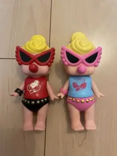 ヒステリックミニ デビルキンドール 2体セット フィギュア ピンク 希少