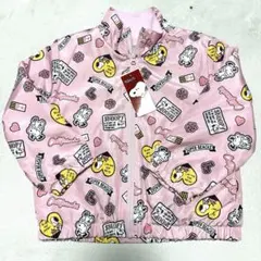 新品　SNOOPY ウインドブレーカー 裏地、フリース サイズ110
