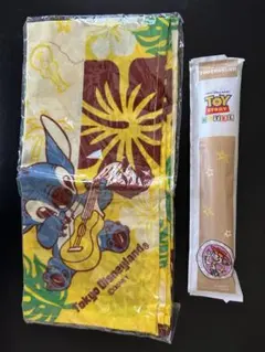 【未使用】東京ディズニーリゾート スティッチ バンダナ　オマケ付