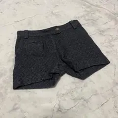 Bonpoint グレー パンツ 100 ウール混 秋冬 キッズ 半ズボン