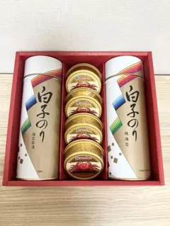 白子のり ギフト SN-500 のり茶漬け　カニ缶