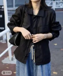 JOURNAL STANDARDリネンミリタリージャケット