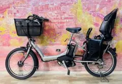 ZK3357 電動自転車 ブリヂストン アンジェリーノ 子供乗せ 20インチ 