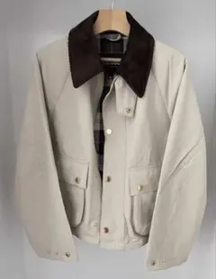 Barbour Mila Owen ジャケット アイボリー A