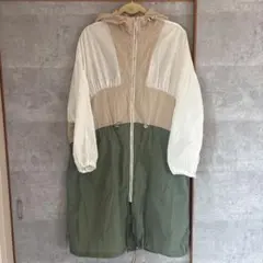 【ZARA】フード付き軽量ロングコート