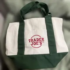 TRADER JOE'S トートバッグ グリーン