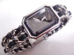 極美品■シャネル プルミエール Mサイズ H0451 時計 シルバー■