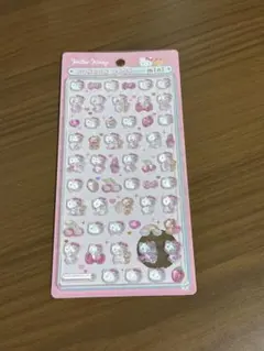 ボンボンドロップシールミニ　キティ