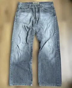 OLD UNIQLO 先染め　ブラックデニム