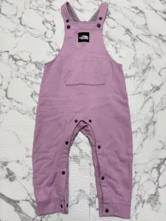 THE NORTH FACE 薄紫オーバーオール 90