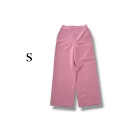 ストレートパンツ 【S】 プルオン ゆったり シンプルのサムネイル