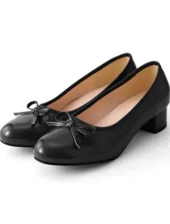 GRL エナメルバレエシューズ[gd1373] 23.5cm ブラック