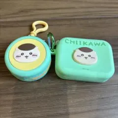 ちいかわ　くりまんじゅう　シリコンポーチセット