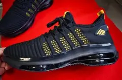 24,5㎝　夏快適ニット スニーカー 　エアクッション衝撃吸収ソール