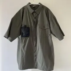 GERRY 接触冷感 撥水 ストレッチ半袖シャツ ダブル胸ポケット付のサムネイル