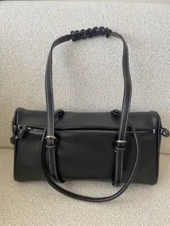 LVバッグ ルイ・ビィトン スープル エピ パピヨン 黒 円形ハンドバッグ 