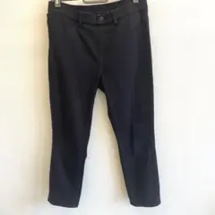 ユニクロ　スキニーパンツ ブラック　黒 クロップド　Ｌ