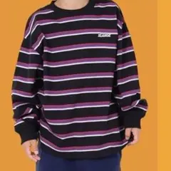 XLARGE kids 長袖カットソー 110cm ストライプ