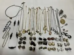 天然石系・ヴィンテージ調アクセサリー55点　まとめ売り