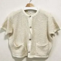 ROPE' PICNIC アイボリー ニット カーディガンのサムネイル