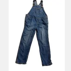デニムブルー オーバーオール 4Y