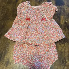 花柄フリルセットアップ 70