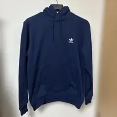 アディダスオリジナルスパーカー2XLサイズ　ネイビー
