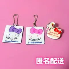 【24時間以内発送】サンリオハローキティ35・45周年ストラップ・ピンバッチ