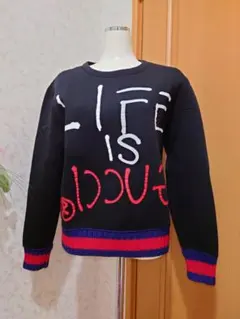 ❤極上美品❤【GUCCI 】Life is Gucci スウェット 長袖のサムネイル