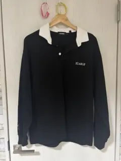 送料込‼️XLARGE ラガーシャツ 限定モデル 古着