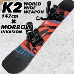 K2 WORLDWIDEWEAPONスノーボードビンディングセット K2 WORLDWIDEWEAPONスノーボードビンディングセット - メルカリ
