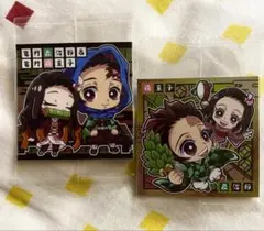 【鬼滅の刃】ディフォルメシールウエハース　竈門兄妹　2枚セット