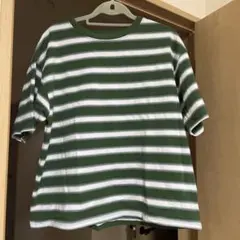 タイムセール中‼︎ニコアンド　COLORマイスターTシャツ　グリーン　M