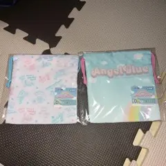 エンジェルブルー 巾着ポーチ エニマイくじ