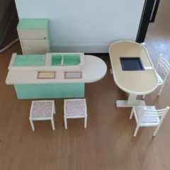 リカちゃん キッチンセット 冷蔵庫付き