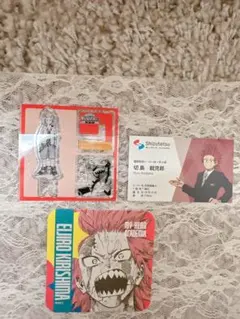 ヒロアカ原画展　静鉄コラボ　切島鋭児郎