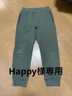 UNIQLO ドライスウェットパンツ　カーキ　120