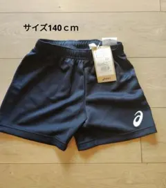 新品 asics ガールズ バレーゲームパンツ 140
