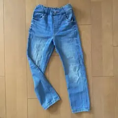 ジーユー キッズ デニムパンツ 120 ジュニア ボトムス