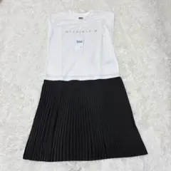 タグ付き　MM6 メゾンマルジェラ Tシャツワンピース M