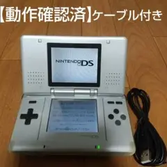 ニンテンドーDS シルバー 本体 USBケーブル付き