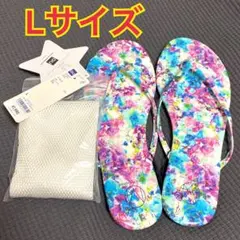 新品タグ付き☆ GU 蜷川実花 サンダル L ジーユーのサムネイル