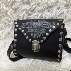 ☆90s Harley Davidson ShoulderBagPochette - メルカリ