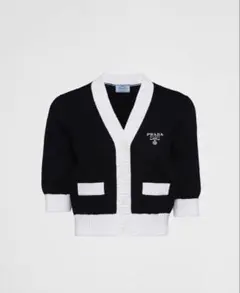 PRADA クロップド コットン カーディガン新品未使用のサムネイル