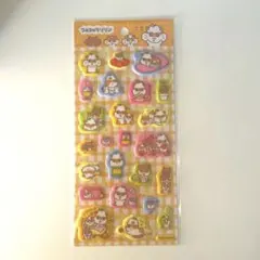 サンリオ　コロコロクリリン　シール　シール帳　ぷっくり　スピンズ　メリング