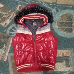 y2k ファーダウンベスト