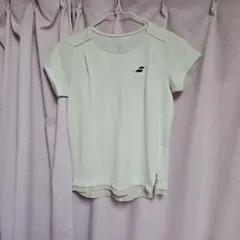 Babolat クリーム色 Tシャツ ショートスリーブ